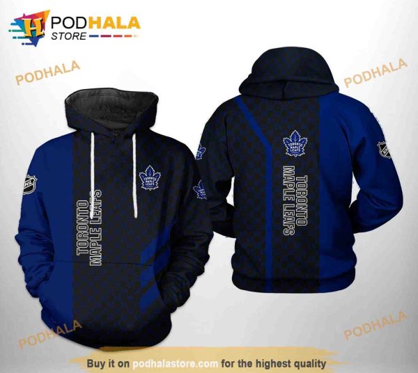 Toronto Maple Leafs NHL 3D Hoodie Sweatshirt