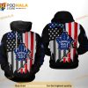 Toronto Maple Leafs NHL US FLag Team 3D Hoodie Sweatshirt