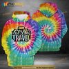 Travel Life Tie Dye 3D Hoodie Sweatshirt All Over Print