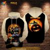 Trick Or Treat Halloween Theme Over Print 3D Hoodie