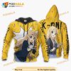 Tsumugi Kotobuki Anime Manga K On Team 3D Hoodie