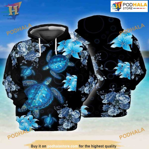 Turtle Lover All Over Printed 3D Hoodie Sweatshirt