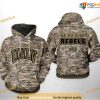 UNLV Rebels Camo Veteran NCAA 3D Hoodie