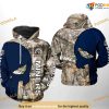 UTEP Miners Camo Veteran Hunting NCAA 3D Hoodie