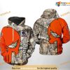 UTSA Roadrunners Camo Veteran Hunting NCAA 3D Hoodie