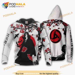 Uchiha Itachi Anime Manga Naruto 2 3D Hoodie