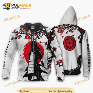 Uchiha Madara Anime Manga Naruto 3D Hoodie