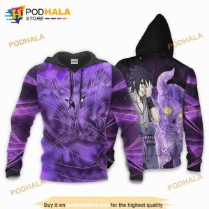 Uchiha Sasuke And Susanoo Anime Manga Naruto 3D Hoodie