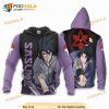 Uchiha Sasuke Anime Manga Naruto Sharingan Eyes 3D Hoodie