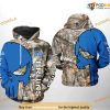 Ucla Bruins Camo Veteran Hunting NCAA 3D Hoodie