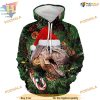 Ugly Christmas Dino Hoodie