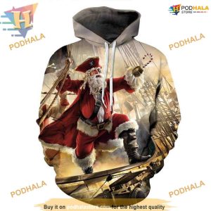 Unisex Santa Claus Xmas Hoodies