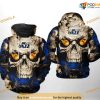 Utah Jazz NBA Skull NBA Hoodie 3D