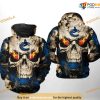 Vancouver Canucks NHL Skull NHL Hoodie 3D