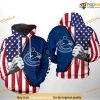 Vancouver Canucks NHL US FLag NHL Hoodie 3D