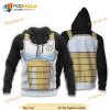 Vegeta Saiyan Battle Dragon Ball Anime Manga 3D Hoodie