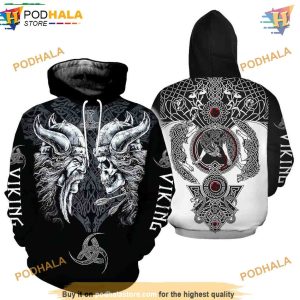 Viking 3D All Over Printed Hoodie