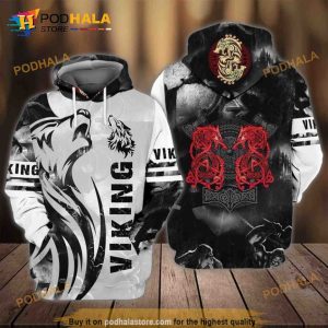 Viking Fenrir 3D Hoodie Sweatshirt