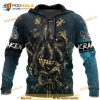 Viking Octopus 3D Hoodie Sweatshirt