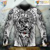 Viking Odin Tattoo All Over Printed 3D Hoodie Sweatshirt