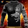 Viking Raven 3D Hoodie Sweatshirt