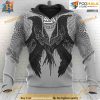 Viking Raven Valknut All Over Printed 3D Hoodie Sweatshirt