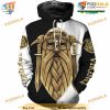 Vikings All Over Printed 3D Hoodie Sweatshirt For Men  Women