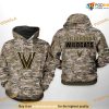 Villanova Wildcats Camo Veteran NCAA 3D Hoodie