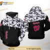 Washington Nationals MLB Camo Veteran All Over Print 3D Hoodie