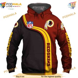 Washington Redskins 3D Hoodie cute Sweatshirt