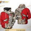 Western Kentucky Hilltoppers NCAA Camo Veteran Hunting All Over Print 3D Hoodie