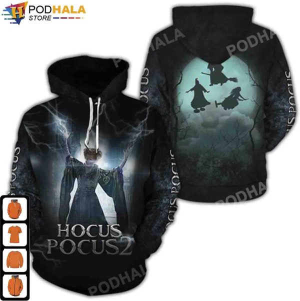 Winifred Sanderson Sister Hocus Pocus 2 3D Hoodie Halloween Gifts