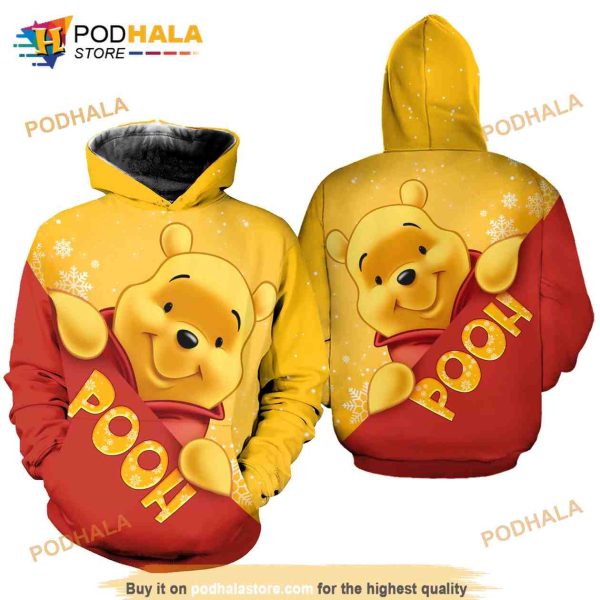 Winnie The Pooh AOP Unisex 3D Hoodie