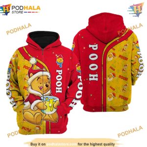 Winnie The Pooh Christmas Disney 3D Hoodie