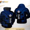 Winnipeg Jets NHL Skull All Over Print 3D Hoodie