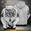 Wolf 3D Hoodie Sweatshirt For Women Men Wolf Lovers