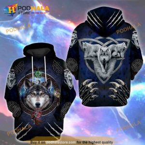 Wolf Native Lover 3D Hoodie