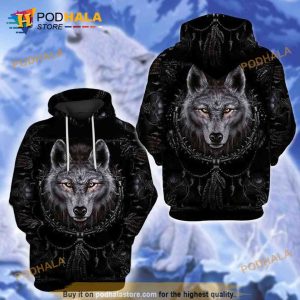 Wolf Native Lover Ii 3D Hoodie