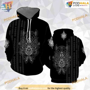 Wolf Pattern All Over Printed 3D Hoodie Sweatshirt