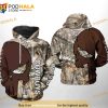 Wyoming Cowboys NCAA Camo Veteran Hunting 3D Printed Hoodie