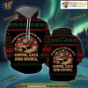 Xmas Better With Cat 3D Funny Christmas Hoodie Shirt Sweatshirt