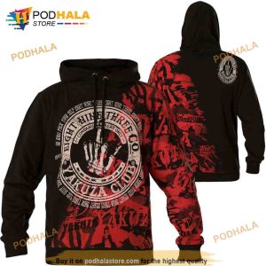 Yakuza Club Over Print 3D Hoodie