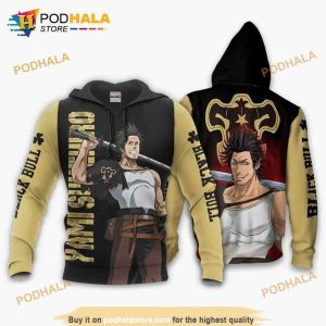 Yami Sukehiro Anime Manga Black Clover Black Bull 3D Hoodie