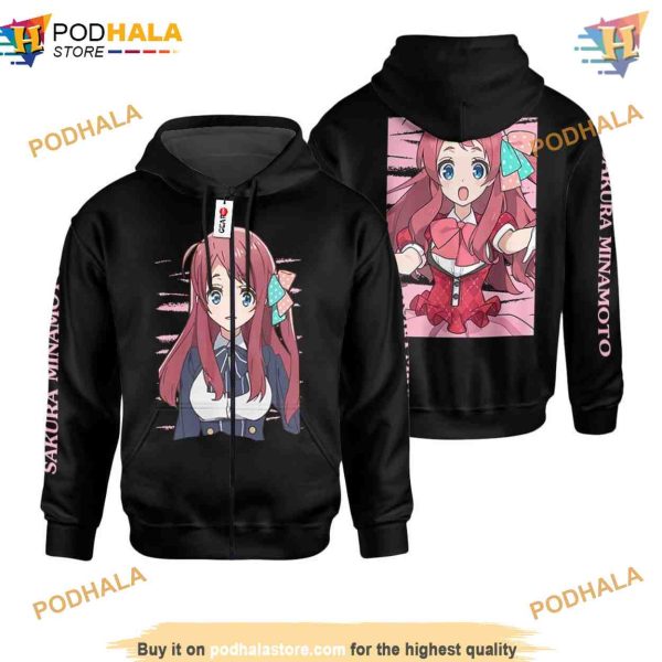 Zombie Land Saga Sakura Minamoto Hoodie