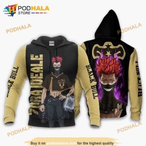 Zora Ideale Anime Manga Black Clover Black Bull 3D Hoodie