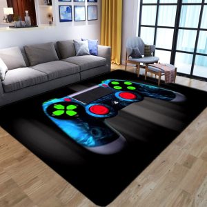 3D Game Controller Rug