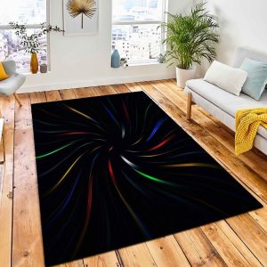 3D Illusion Area Rug Living Room Rug