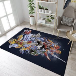 80S Cartoons He Man Voltron Thundercat Area Rug Rugs For Living Room Rug Home Decor 4 X 6Ft