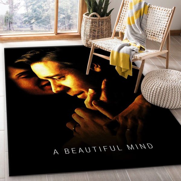 A Beautiful Mind Rug Movie Rug Us Gift Decor Area Rug For Living Room Bedroom Rug Home Decor