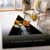 A Clockwork Orange Area Rug Art Painting Movie Rugs Home Decor Area Rug For Living Room Bedroom Rug Home Decor